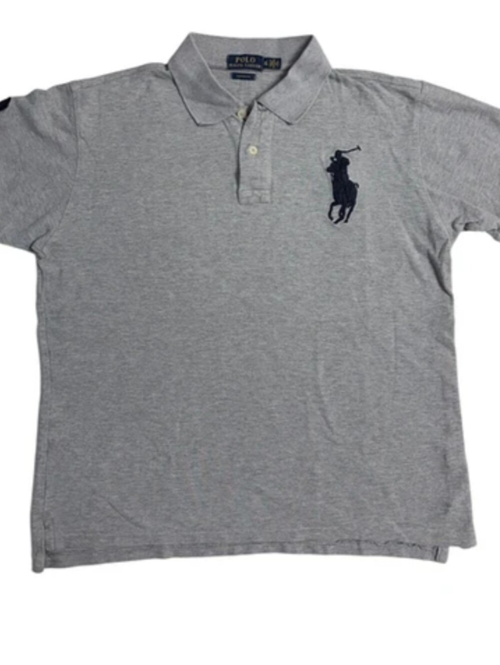 Polo Ralph Lauren Grey Polo Shirt(XL)